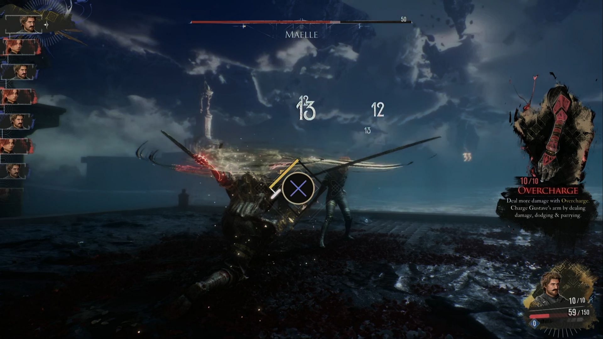 You cannot get this Festival Token until you best Maelle (Image via Sandfall Interactive)
